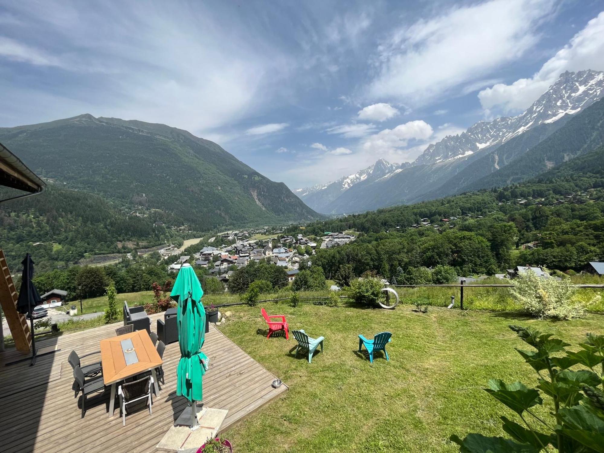 Amazing View Appartement Du Chalet Les Houches Exterior foto